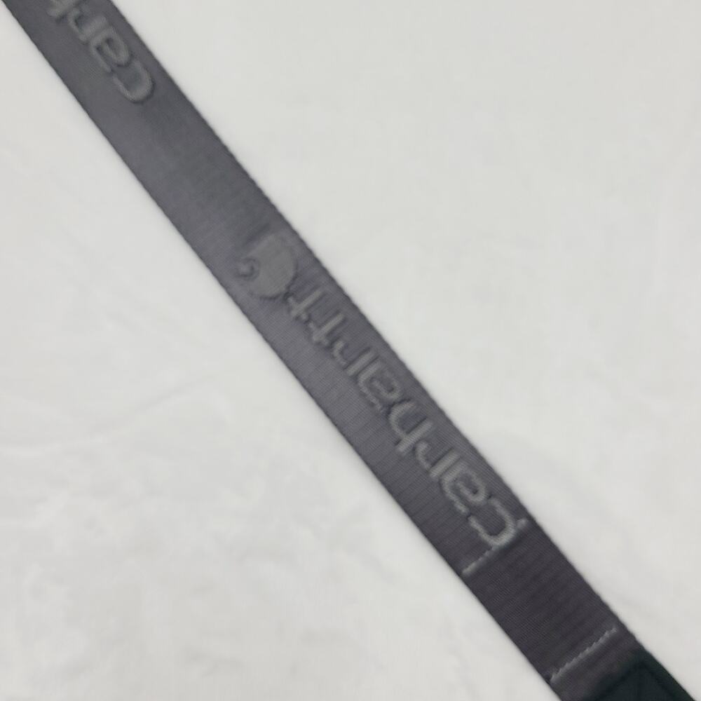 Carhartt Men's Nylon Webbing Ladder Lock Belt Gray Heavy-duty workwear M - Picture 2 of 10